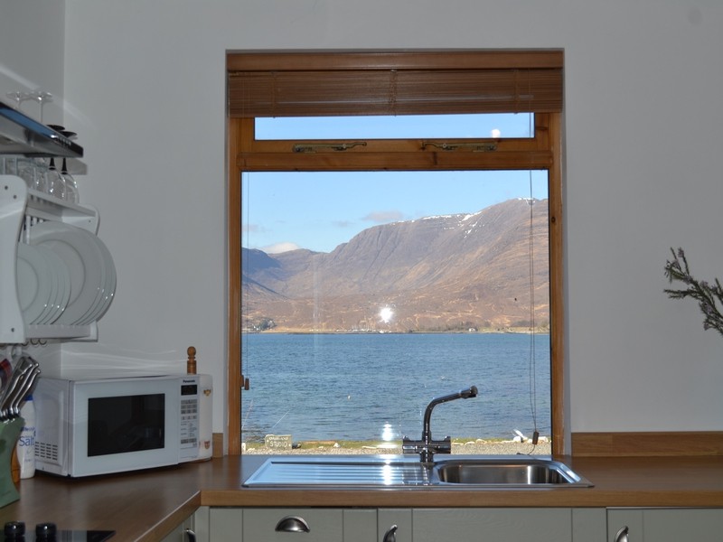 view from kitchen window (look for seals as you do the dishes!!)